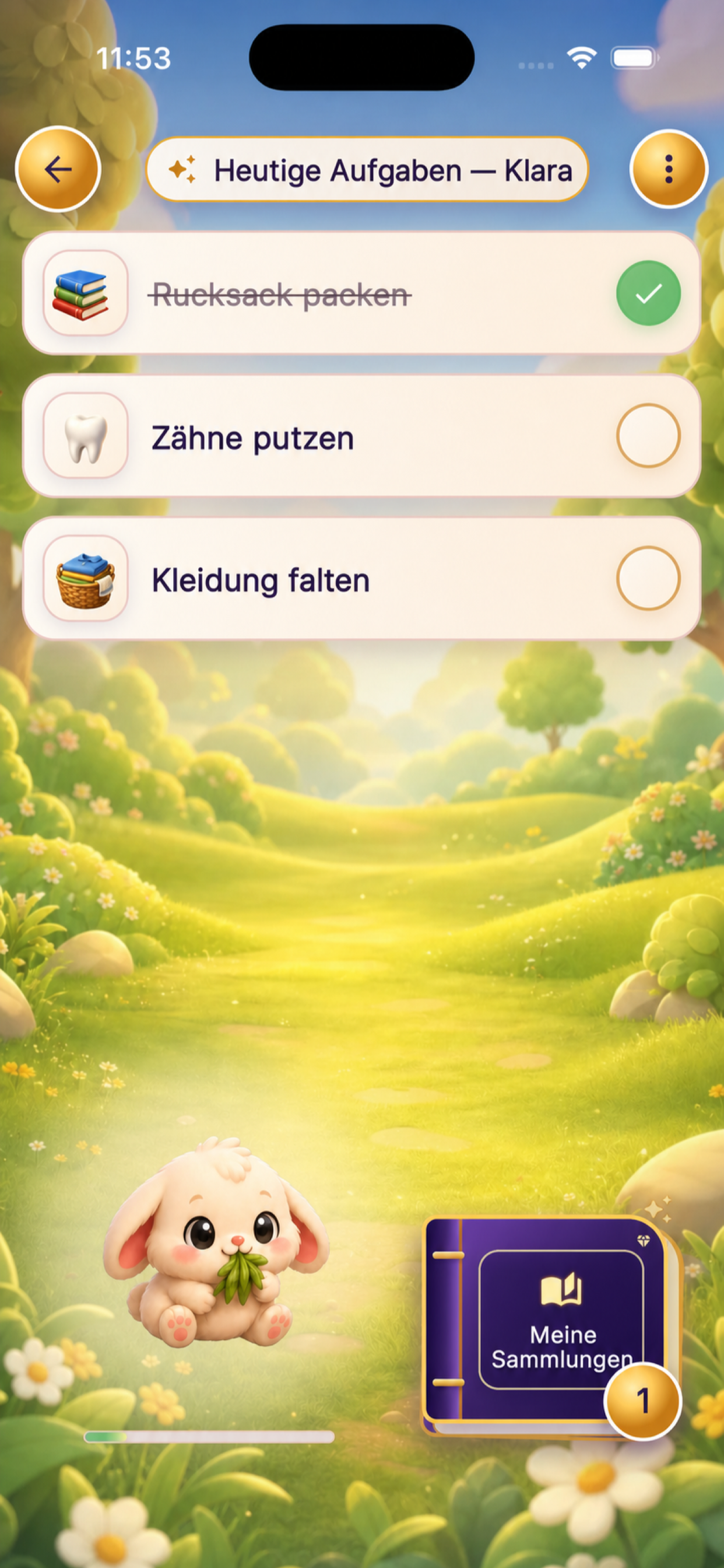 Kind-Ansicht — Sammlungen